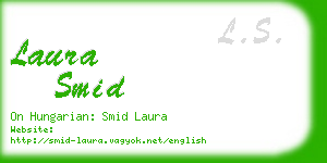 laura smid business card